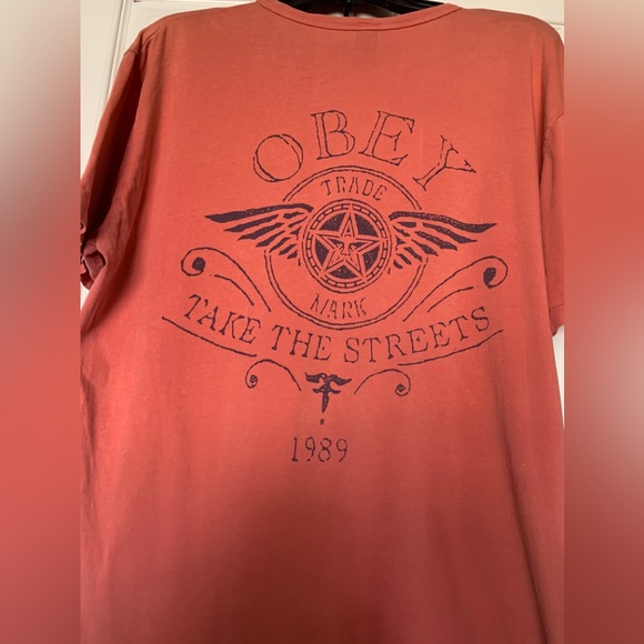 Obey Other - Obey Burnt Orange short sleeve Graphic T-shirt